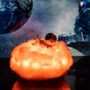 Astronaut Cloud Lamp with soft glow for space-themed decor0