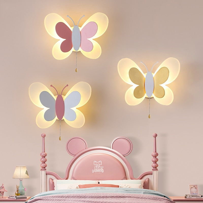 Butterfly Bedside Wall Lamp with elegant design4