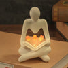 Abstract Figure Statue Lamp for artistic home decor3