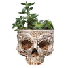 Resin Skull Flower Pot
