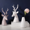 Nordic Deer Vase Figurine