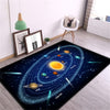 3D Planet Rug with realistic space design5