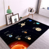 3D Planet Rug with realistic space design3