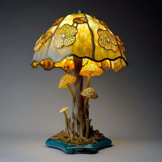 Abstract Mushroom Table Lamp with artistic design0