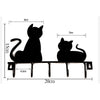 Black Cat Wall Hook for easy wall mounting4