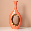 Creative Gilded Orange Hollow Vase