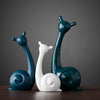 Animal Shape Ceramic Figurine