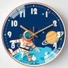 Planets Astronaut Wall Clock