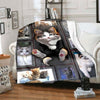 Cozy Cat 3D Flannel Blanket0
