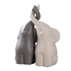 Ceramic Elephant Couples Figurines