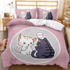 Lovely Cat Print Bedding Set