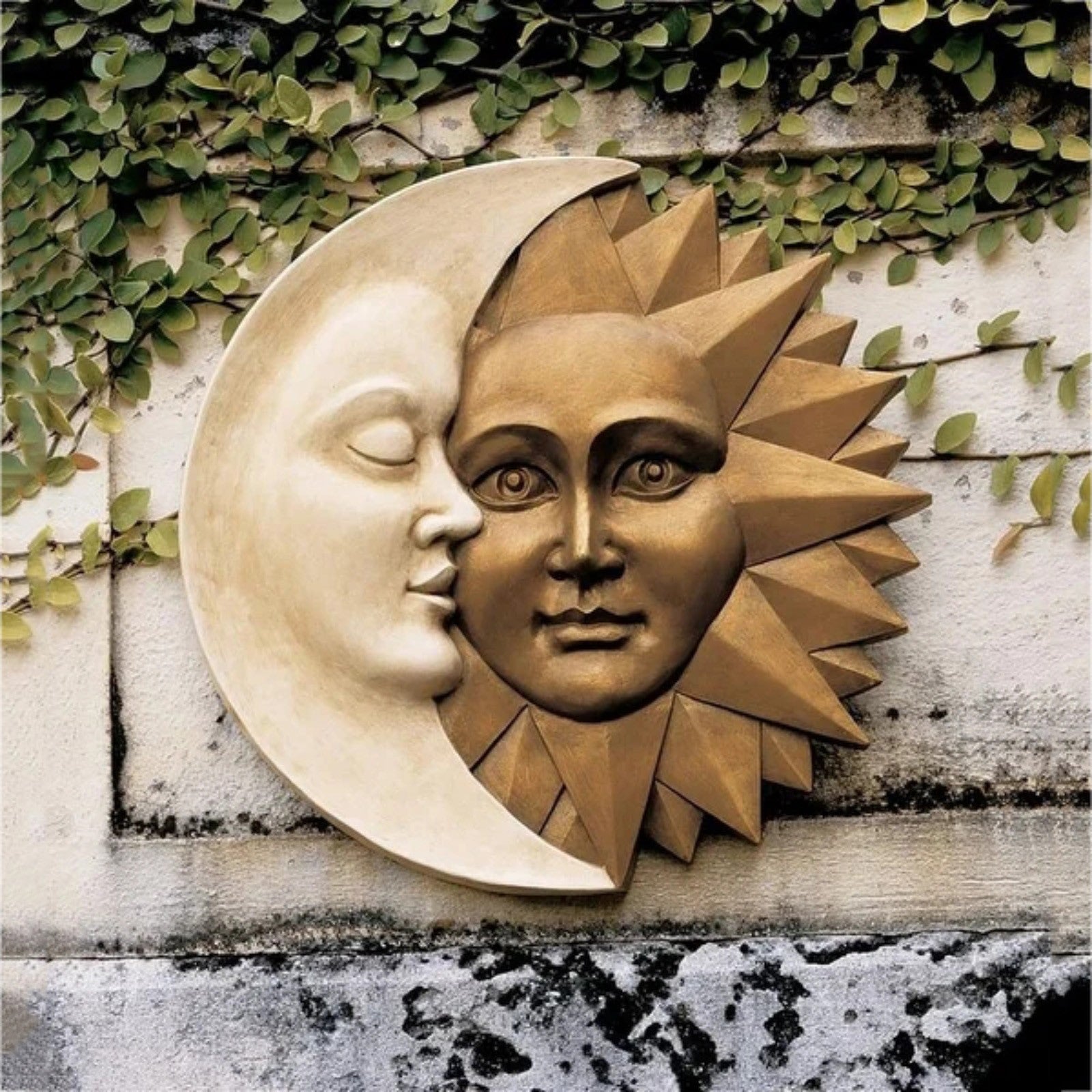 Sun And Moon Wall Sculpture