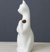 Nordic Ceramic Cat Vase