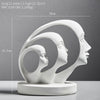 Abstract Face Statue