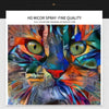 Abstract Cat Canvas Wall Art for modern home decor8