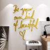 Be your kind of beautiful Decal Sticker