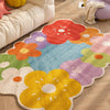 Colorful Flower Area Carpet