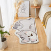 Cartoon Cat and Crocodile Carpet for children&#39;s room4