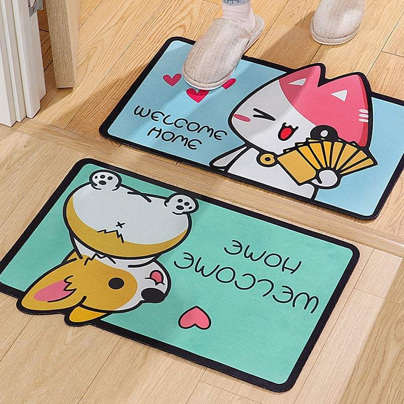 Non-Slipped Cat And Dog Doormat