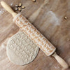 Wooden Cat Rolling Pin