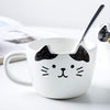 Cat Handgrip Mug With Tray