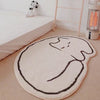 Cat White Carpet