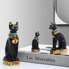 Egypt Cat Resin Abstract Statue