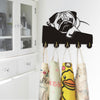 Pug Color Changing Wall Hook