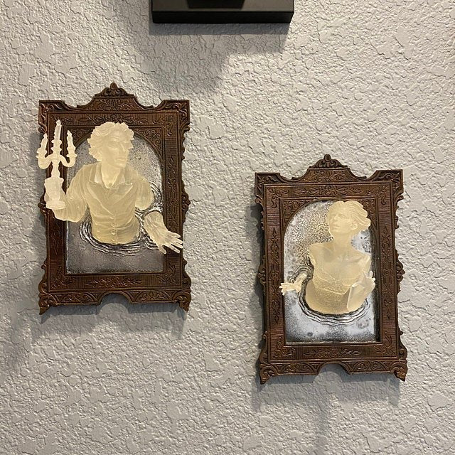 Ghost In The Mirror Wall Plaque