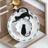 Charming Black Cat Tail Ceramic Dinnerware Set for Modern Home3