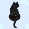 Cat Wag Tail DIY Wall Clock for home decor1