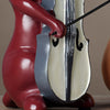 3pc/Set Resin Music Cat Statue for Home Decor0
