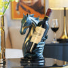 Horse Shape Wine Rack