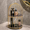 Golden Bird Cage Rack