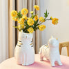 Ceramic Cat Flowerpot for indoor plants5