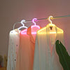 Neon Light Sign Clothes Hanger