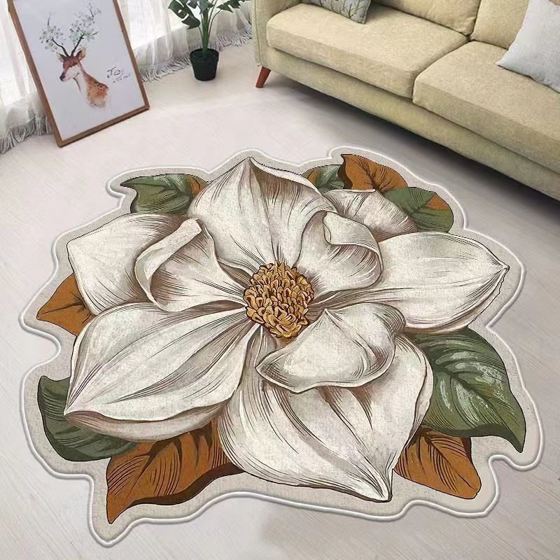 Luxury Flower Anti-Slip Carpet