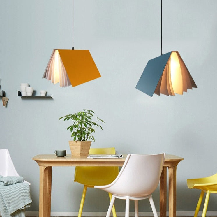 Colorful Book Chandelier Light
