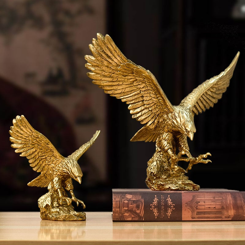 Golden Eagle Statue