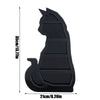 Cat and Moon Wooden Shelf for home decor1