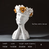 Blooming Becky Flower Vase with vibrant floral arrangement3
