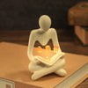 Abstract Figure Statue Lamp
