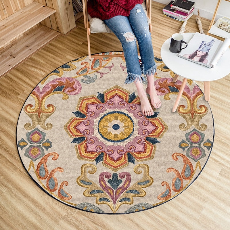 Persian Style Round Carpet