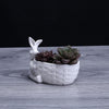 Porcelain Bunny Plant Pot