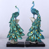 Resin Creative Peacock Ornament