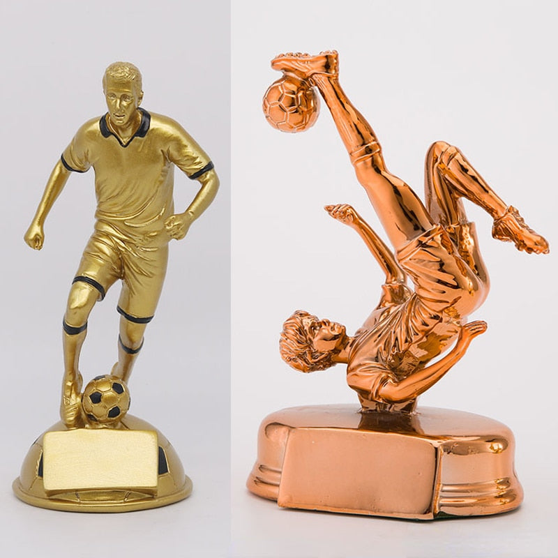 Resin Football Player Statue