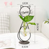 Cat Retro Iron Plant Vase for stylish home decor3