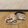 Durable Cat Scratch Board Mat for feline claw care0
