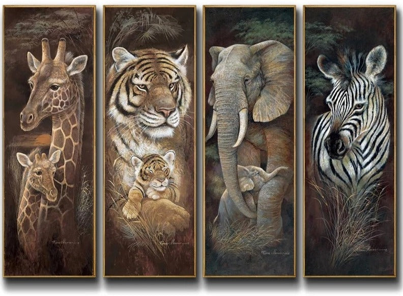 Wild Animals Wall Art