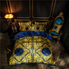 Luxury Gold Velvet Bedding Set
